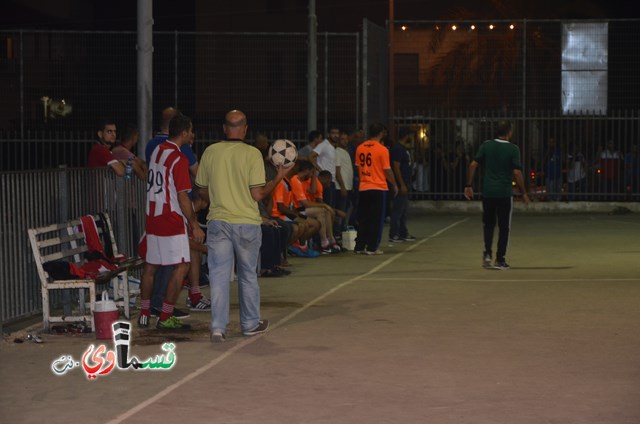 كفرقاسم - فريقي صهيب والعمرية  يتربعان على عرش الدوري بعد جولة الربع نهائي وخطوة الى النصف نهائي 